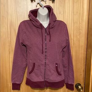 Women's Burgundy Hoodie